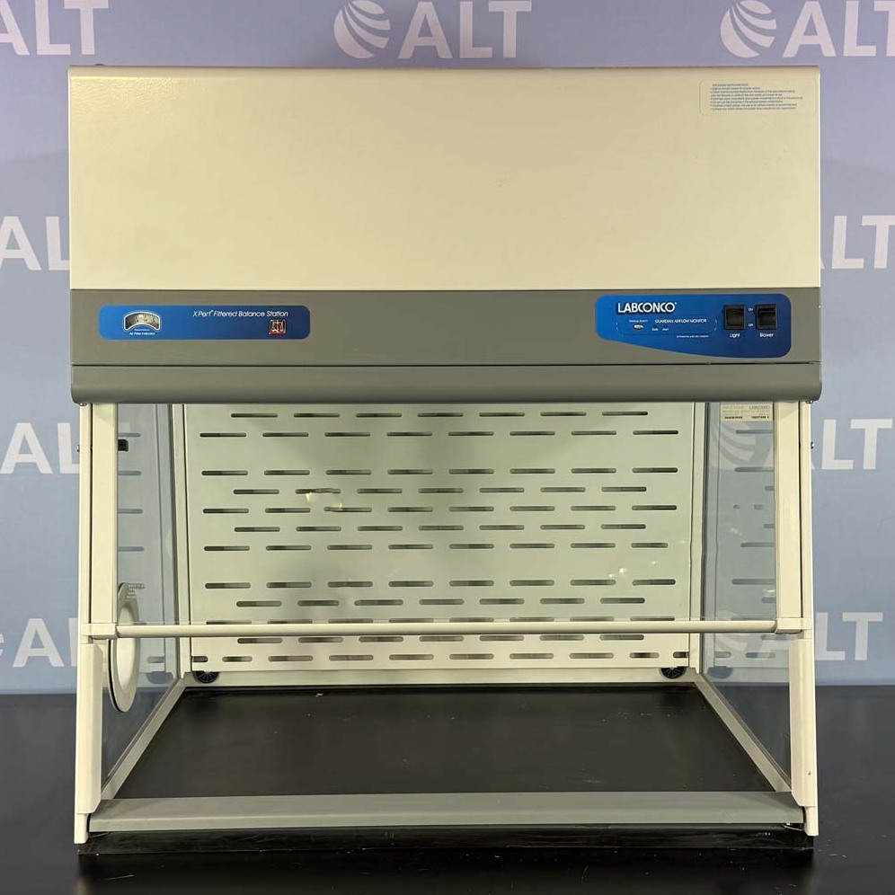 Used Lab Equipment - Labconco 3' XPert Filtered Balance Station With Guardian Airflow Monitor, Cat. No. 39403019162 9