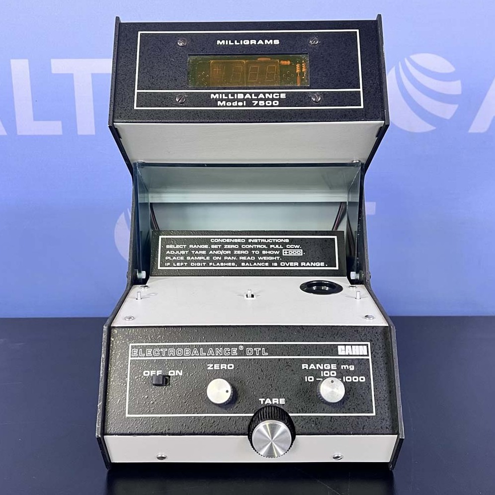 Used Lab Equipment - Cahn Electrobalance DTL Millibalance, Model 7500 3