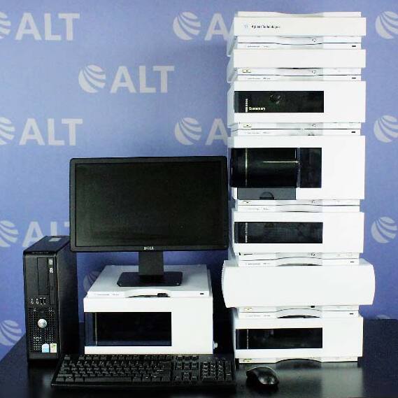 Used Lab Equipment - Agilent 1260 Infinity HPLC System With G1322 Degasser, G1311 Quat Pump, G1316 TCC, G1329 ALS, G1330 ALS Therm, G1315 DAD 5